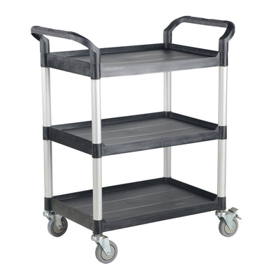 COMMERCIAL CART 33X19 3-SHELF NO PANELS